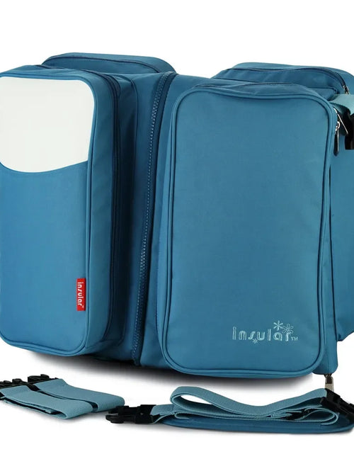 Load image into Gallery viewer, New Diaper Baby Bags with Bed Mummy Bag Waterproof Nylon Maternity Nappy Moms Backpack Baby Nursing Changing Bag for Baby Care
